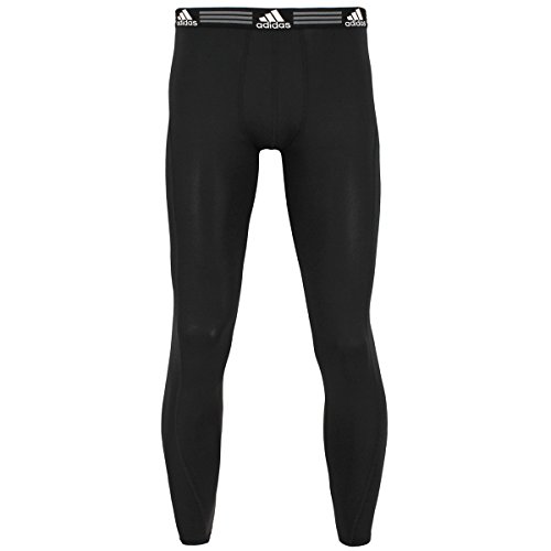 adidas Men's Baselayer Climalite UPF Pants, Black, Large