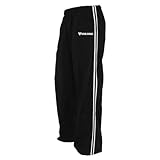 Krav Maga Nylon Pants (Black/White, X-Large)