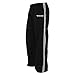 Krav Maga Nylon Pants (Black/White, X-Large)