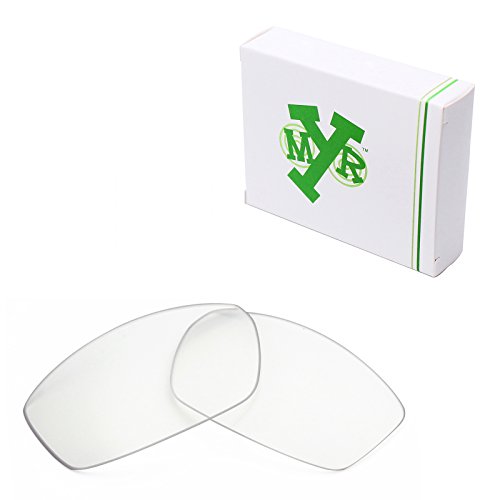 MRY POLARIZED Replacement Lenses for SPY Optic Dirty Mo Sunglasses (Standard, HD Clear)
