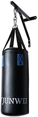 Notable Heavy Duty Boxing Punch Bag Bracket, Sandbag Wall Mount Steel Hanger Triangle Load-Bearing Design, Indoor Punching Training Hanging Stand for Home, Gym Muay Thai