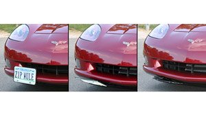 C5 and C6 Corvette Front Manual Retractable Plate by Altec Fits: All C5 97 through 04 Corvettes and 05 through 13 Base Coupe or Convertible Corvettes - Thumbnail 4