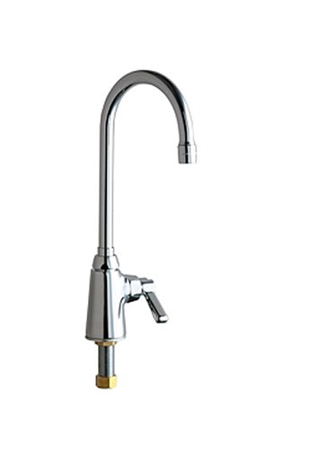 Chicago Faucets 350-ABCP Single Supply Laundry/Bar Sink Faucet, Chrome