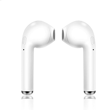 Mini Bluetooth Earbuds,SidneyMark Wireless Headphones Headsets Stereo In-Ear Earpieces Earphones for Apple Airpods iPhone 7/7 Plus/6/6s Plus, Samsung Galaxy S7/S8/S8 Plus and Android cellphone (white)