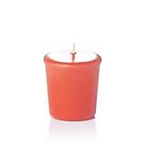 Yummi 15hr Unscented Coral Votive Candles -9 per pack