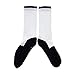 Tradition Scarves Blank Sublimation Socks - 10 Pairs (Large Crew)