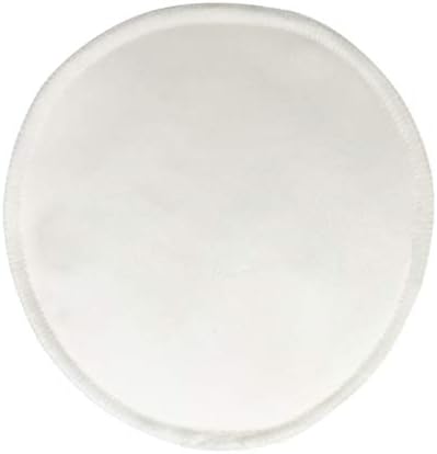 FDSD Baby Clothes Breast Nursing Pads, Maternity Washable Reusable Soothing Gel Anti Overflow Pads Mummy Necessary (White)