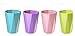 OUUD Plastic Octagon Open Trash Can, 2.2 Gallon (Pink)