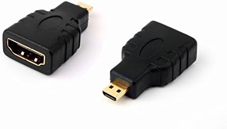 Oraima HDMI Type A Female to Micro HDMI D Male Gold Plated Adapter Converter Connector
