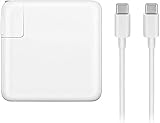 MANCASSY 61W USB Type C Adapter Charger, Compatible with MacBook Pro 13 inch, 12 inch, MacBook Pro Charger, MacBook Charger USB C, MacBook Air Charger, Laptop Charger, Samsung.