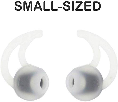 Premium Replacement Silicone Earbuds Ear Buds Tips S/M/L Eargel Isolation for Bose QuietControl 30 QC20 QC20i QC30 Soundsport SIE2 SIE2i IE2 IE3 Wireless Headphones Earphones - 3 Pairs, White