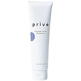Prive Blonde Rush Shampoo – Purple for Hair No Yellow, Brass Off, Damage Repair, Natural Highlighted Bleached Blondes Smoothing Toning Blue Brassy