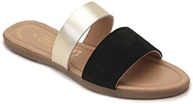 VAPH Women's Quinn Leather Flip-Flops