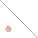 925 Sterling Silver Nickel-Free 1.6mm Snake Chain Necklace Made in Italy, 22
