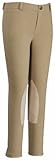 TuffRider Girl's Starter Lowrise Pull-On Breech, Sand, 14