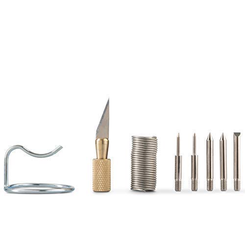 Chandler Tool Soldering Iron Kit - 30 Watt - Professional Quality Solder Iron With 5 Long-Life Tips + Stand + Lead-Free Wire