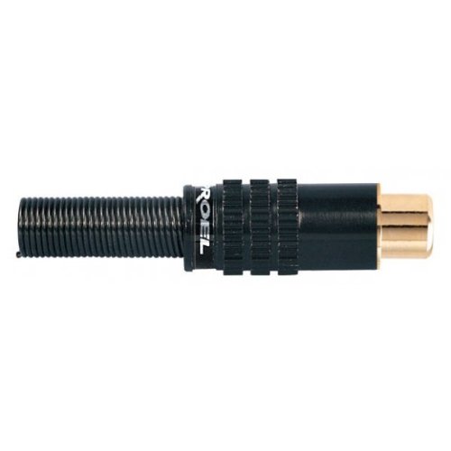 Proel PRCA25BK Conector RCA