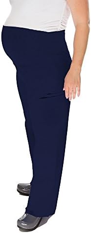 allheart Basics By Women's Maternity Pant Medium Navy