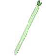 Case for S Pen on Samsung Galaxy Tab S7 FE/S7/S7 Plus/S8/S8 Plus/S8 Ultra /S9 /S9 Plus / S9 Ultra Pencil Cover Colorful for Tablet Stylus Bag Non-Slip Protection Silicon Sleeve (Avocado Green)
