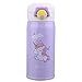 Kids Water Bottle Thermoses Unicorn Water Bottle Cup Metal Stainless Steel Vacuum Insulated Water Flask for School Kids Girls Lunch Box Leak Proof BPA Free No Straw - 12oz (Purple)