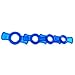 Doc Johnson Titanmen - 4 C-Ring Set - Helps Create Firmer and Thicker Erections - Side Tabs for Easy Removal and Adjustment - Blue