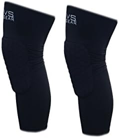 Versus Gear Extended Leg Sleeves with Knee Pads Antislip Compression (Medium-Large)