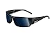 Bolle King Sunglasses, Shiny Black, Polarized TNS oleo AF