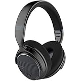 CLOUD FOX Active Noise Cancelling Headphones, ANC Wireless &amp; Wired Bluetooth 4.0 Headset, Foldable Over-Ear Headphones with Comfortable Earpads, HiFi Stereo Headset with Mic, 16 Hours Playtime