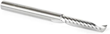 Amana Tool 51497 Metric SC Spiral O Single Flute, Plastic Cutting 6 D x 30 CH x 6 SHK x 75mm Long Up-Cut CNC Router Bit with Mirror Finish - Image 5