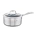 Zwilling Spirit Ceramic Nonstick Saucepan, 3-qt, Stainless Steel