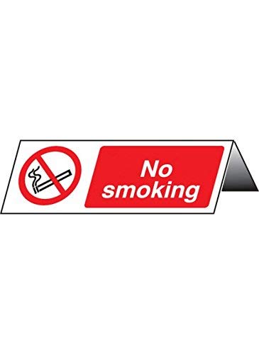 Caledonia Signs 58401 No Smoking Table Cards (Pack of 5)
