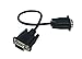 CERRXIAN 1ft VGA SVGA 15 Pin HD15 Male to Male Adapter Video Monitor Cable for PC Laptop TV Porjector(mm)