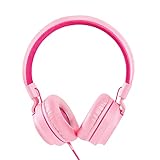 TALK WORKS Corded Headphones for Kids - Over Ear