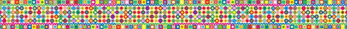 Retro Classroom Bulletin Board Double-Sided Trim - Thumbnail 2