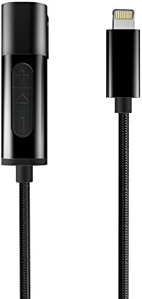IPhone7 Headset 3.5mm Audio Charging Adapter, Charging And Listening Music 2-in-1 Headphone Adapter For iPhone7 iPhone7Plus iPhone6 iPhone6S iPad, Support IOS10.3 System (Black)