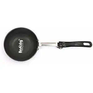Bestofry Hard Anodized 12 cm Big Tadka Pan, Premium HA Pan BSHATP-83