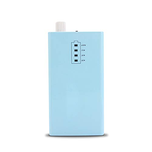 60W Portable Electric Pen 6 in 1 Nail Drill File Set for Acrylic Gels Nails Machine Pedicure Manicure Kits Nail Art Polisher Rechargeable Portable Low Vibration,Blue