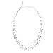 ACCESSORIESFOREVER Bridal Wedding Jewelry Set Crystal Rhinestone Pearl White