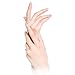 2 pcs Moisturizing Spa Gloves Moisturizing Gel Gloves Gel Line with Essential Oils and Vitamin E (Blue)