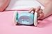 CLOCKY Extra Loud Alarm Clock for Heavy Sleepers on Wheels Rolls Runs Away Vibrating, Easy to Set Super Smart Snooze Digital Bed Shaker Alarm Clock Funny Gift for Adults Kids Teens Bedrooms (White)
