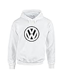 Vintage VW Hoodie | Volkswagen Fan Hooded Sweatshirt | Mens