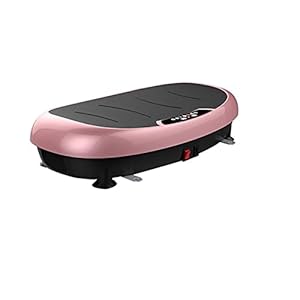 Vibration-Exercise-Machine-Home-Gym-Fitness-Vibration-Plate-5-Modes-20-Gears-Resistance-Bands-With-Handle-Added-Full-Body-Workout-Trainer-Size75-45-13ColorPink-Vibration-Plate-Machine Vibration Exercise Machine - Home Gym Fitness Vibration Plate. 5 Modes + 20 Gears, Resistance Bands With Handle Added, Full Body Workout Trainer. (Size:75 * 45 * 13(Color:Pink Vibration Plate Machine)