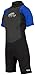 Hyperflex Access Child's and Junior's 2mm Backzip Shorty Wetsuit - Warm, Comfortable Kid's Springsuit with 4-Way Stretch Neoprene and SPF Protection - Adjustable Collar and Flat Lock Construction,(Bla