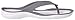 Crocs Women's Swiftwater Flip Flops | Sandals, Smoke/White, 8