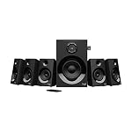 Logitech Z607 Système de Hauts-Parleurs Bluetooth avec Son Surround 5.1, 160W en Puissance, Basses Puissantes, Entrée…