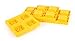 Camco Heavy Duty Leveling Blocks, Ideal For Leveling Single and Dual Wheels, Hydraulic Jacks, Tongue Jacks and Tandem Axles (4 pack) , Yellow - 44501 primary