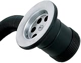 Deva FOV414 Plastic Bath Waste with Overflow Chrome 1-1/2 inch view 3