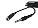 Your Cable Store 25 Foot 1/4 Inch Stereo Headphone Extension Cable