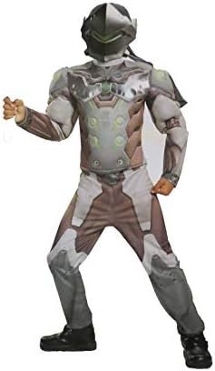 Boys Genji Muscle Costume - Overwatch, Halloween Kids' Boys' Costumes for Children