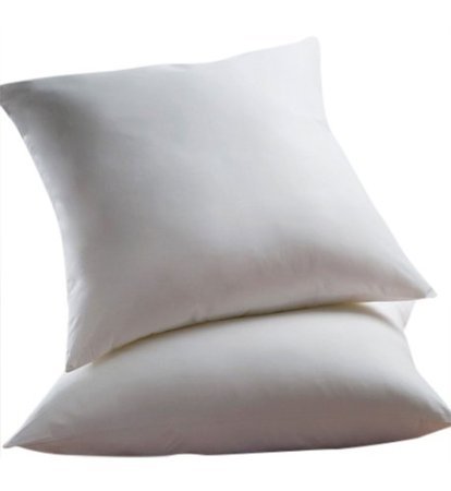 Two - 400 Thread Count - Square-Down Alternative - Euro Pillow (26 x 26)